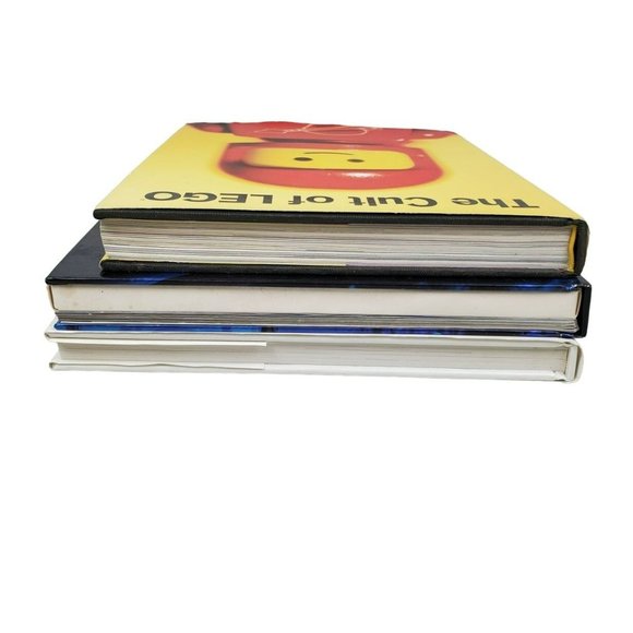 Lego Book Bundle Lot of 3 Lego Ideas Yoda Star Wars Cult of Lego Hardcover - Picture 8 of 8